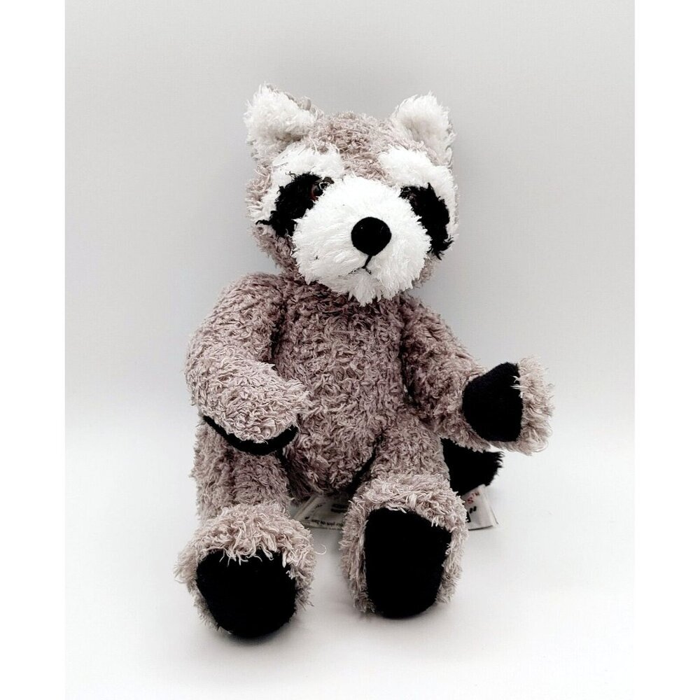Stuffed Animal House Curly Critters Rascal Plush Raccoon Toy 10"